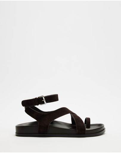 Deep Brown Suede