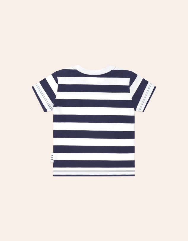 Huxbaby - Furry Huxbear Stripe Tee - Babies-Kids