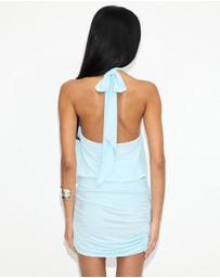 Dazie - Venue High-Neck Mini Dress