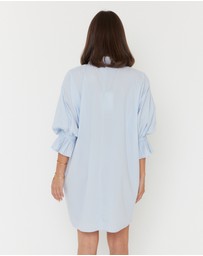 ALEXANDRA - Bentley Dress Light Blue