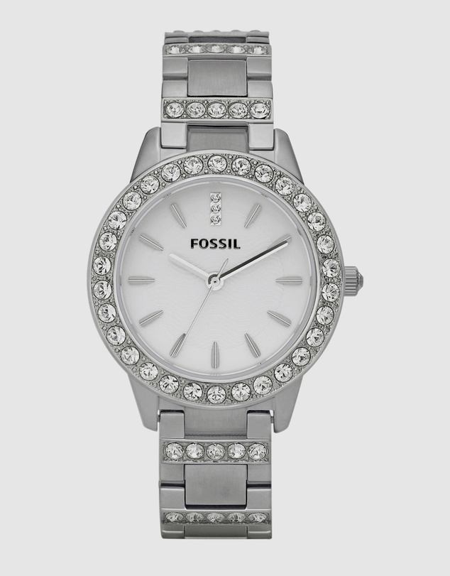 Fossil - Jesse Silver-Tone Analogue Watch