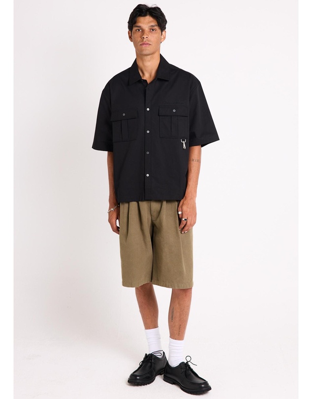 Black Noise White Rain - Gospel Short Sleeve Shirt