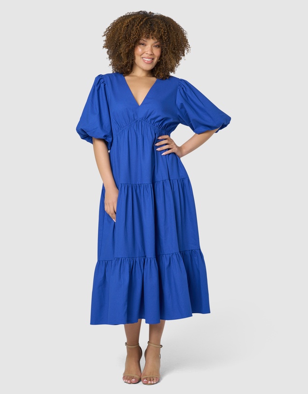 Pink Dusk by Curve Project - Only Girl Midi Dress