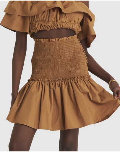Zerafima - Matilda Shirred Skirt