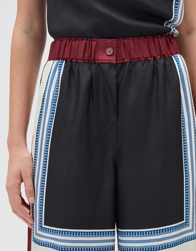 Oroton - Silk Scarf PJ Pants