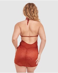 Bras N Things - Night Games Wild Delight Slip - Rust