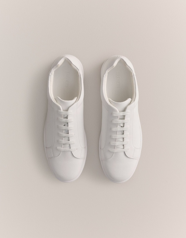 Trenery - Woodhead Leather Sneaker in White