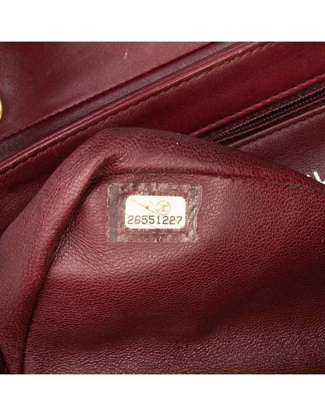 Pre-Loved by Azura Reborn - Pre-Loved CC Stitched Calfskin Chain Flap