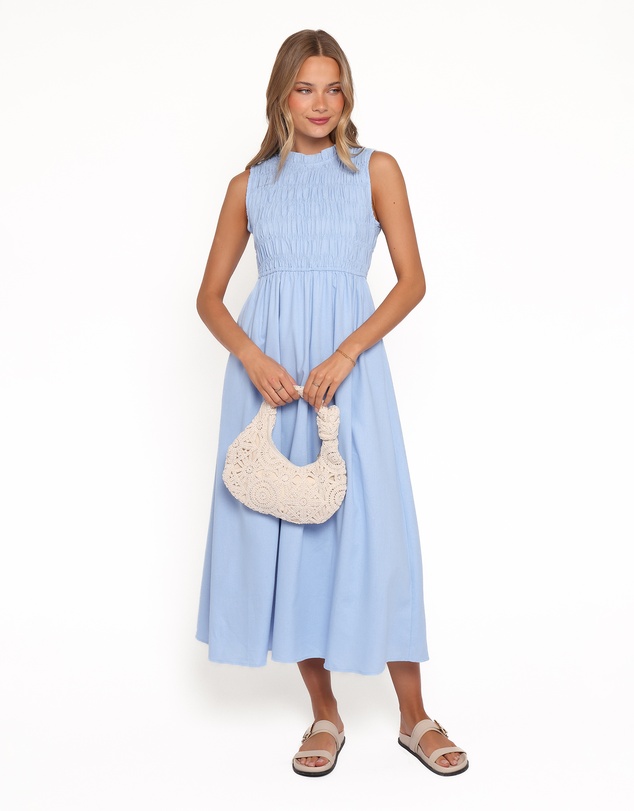 Petal & Pup - Lanna Maxi Dress - Blue
