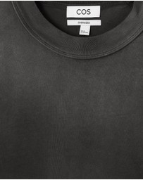 COS - Oversized Faded Mock-Neck Shirt