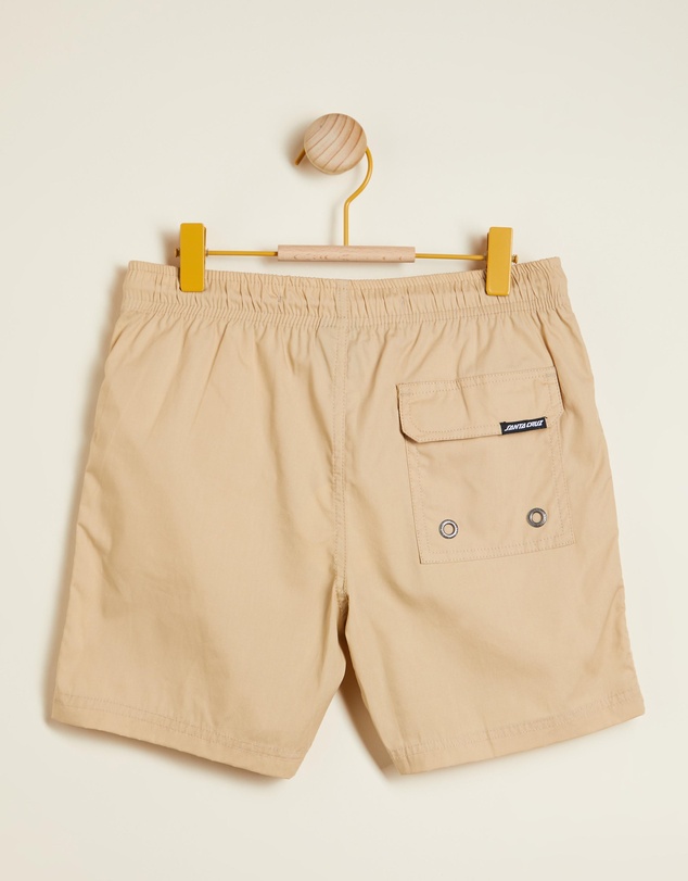 Santa Cruz - MFG Cruzier Solid Beach Shorts - Teens