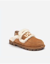 Ozwear Connection Uggs - Ugg Violet Shearling Slipper (Elastic Logo) (Detachable Feature)
