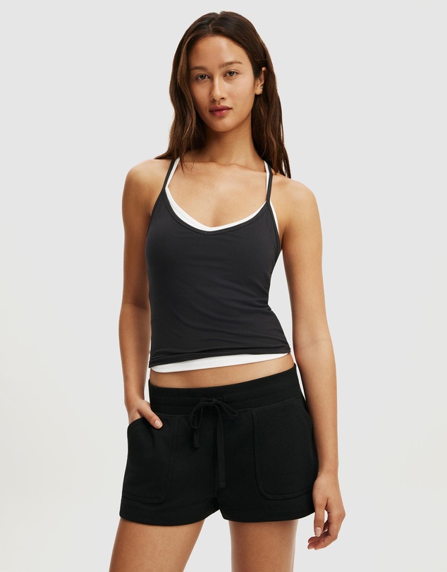 Cotton On Body Active - Active Fleece Utility Shorts