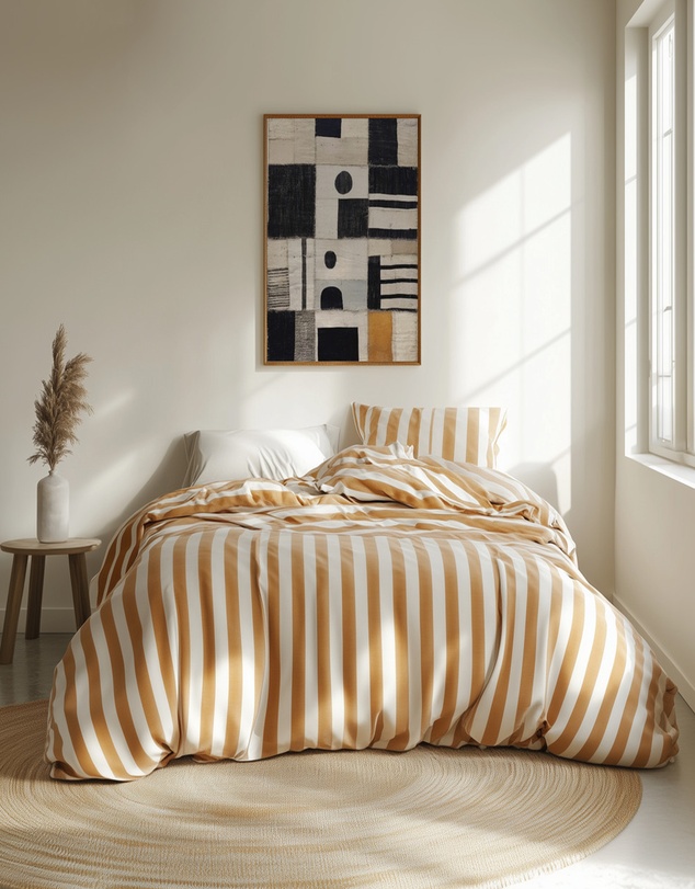 Olive et Oriel - Sewn Fabric by Treechild Art Print