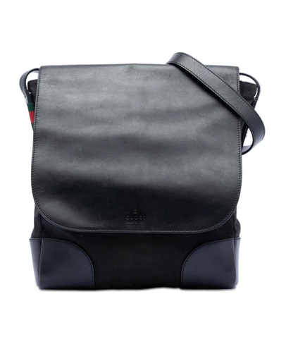 Pre-Loved by Azura Reborn - Pre-Loved GG Canvas and Leather Crossbody