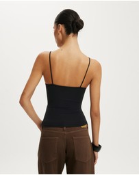 Cotton On - Hold Me High Neck Cami