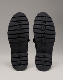 Calvin Klein - Leather Platform Mules