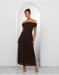 Pilgrim - Alyssa Off Shoulder Maxi Dress
