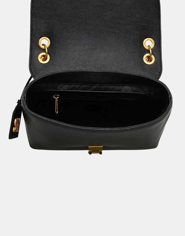 Steve Madden - BPatts-E Black Gold Handbag