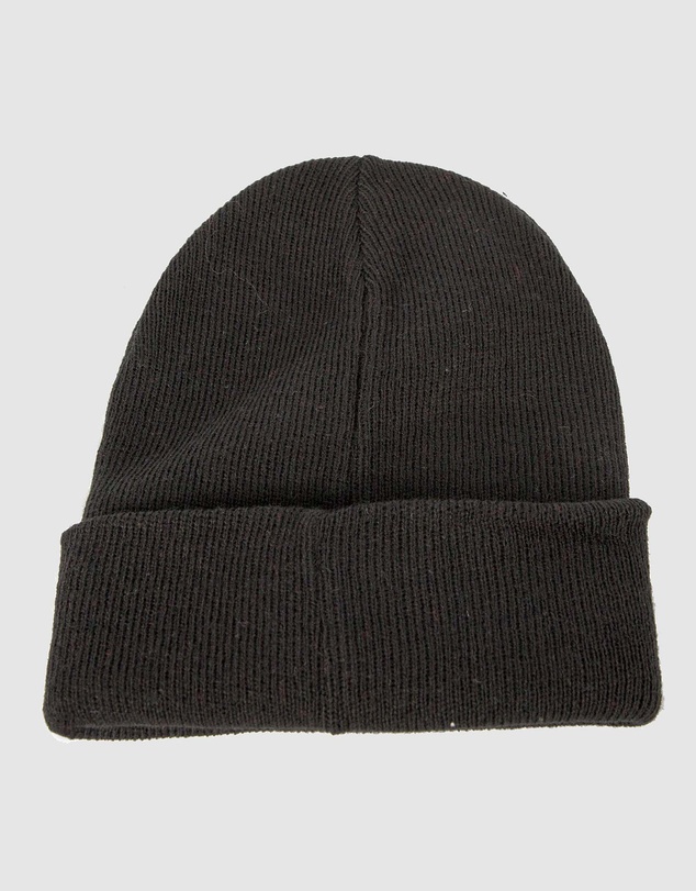 Max Alexander - European Made Black Wool Beanie