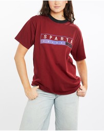 Vintage by The Real Deal - Pre Loved - Vintage 90s Nike Sparta Prague Fotbal Tee