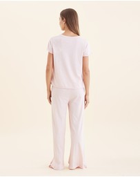 Papinelle - Jada Organic Cotton Knit Boxy Tee