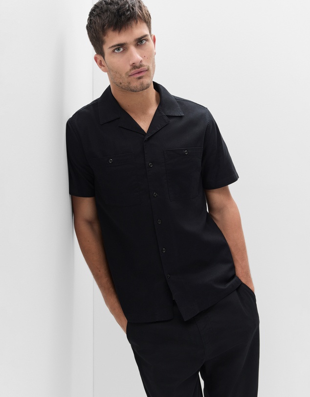 UNISON - Brushed Safari Regular Fit Shirt