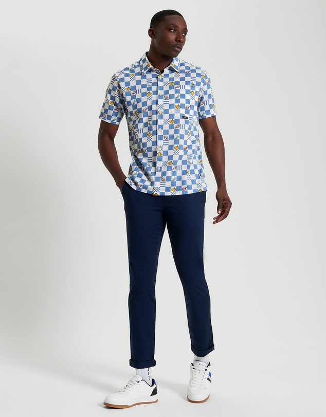Ben Sherman - Chequerboard Print Shirt