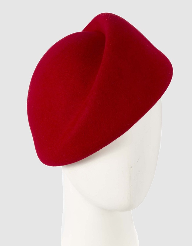 Max Alexander - Winter Red Felt Designer Hat