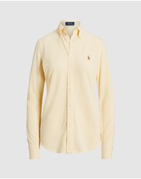 Polo Ralph Lauren - Slim Fit Knit Cotton Oxford Shirt