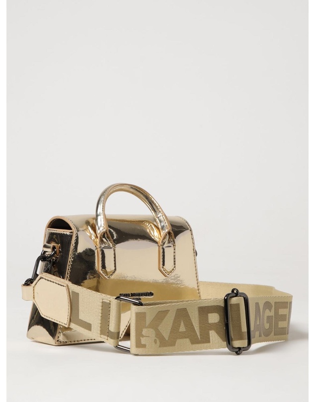 Karl Lagerfeld - Pre-Loved Novelty Structured Top Handle Bag