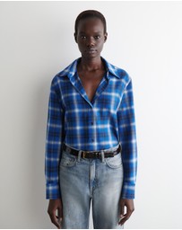 COS - Checked Flannel Shirt