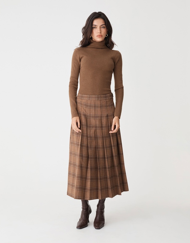 Forcast - Ginny Ribbed Turtleneck Knit