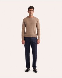 Oxford - Cotton Cashmere Crew Neck Knit
