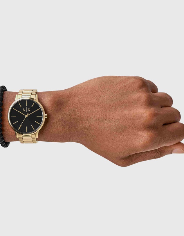Armani Exchange - Gold Tone Analogue Watch