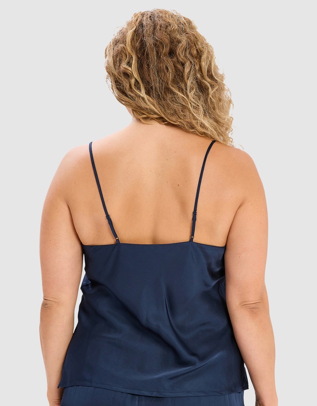 Sans Complexe - Classy Viscose Satin Camisole With Lace