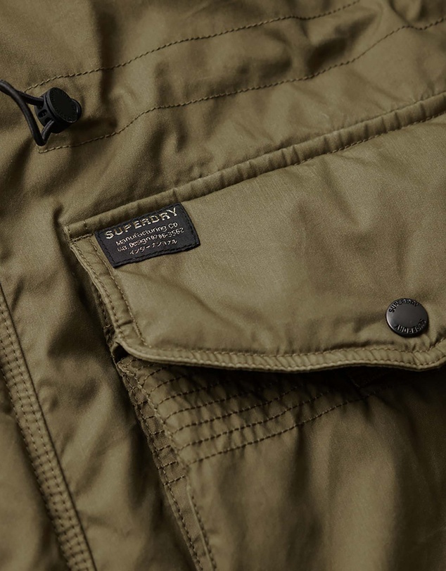 Superdry - Hooded Cotton Lined Deck Jacket