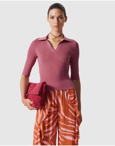 & Other Stories - Collared Short-Sleeve Top
