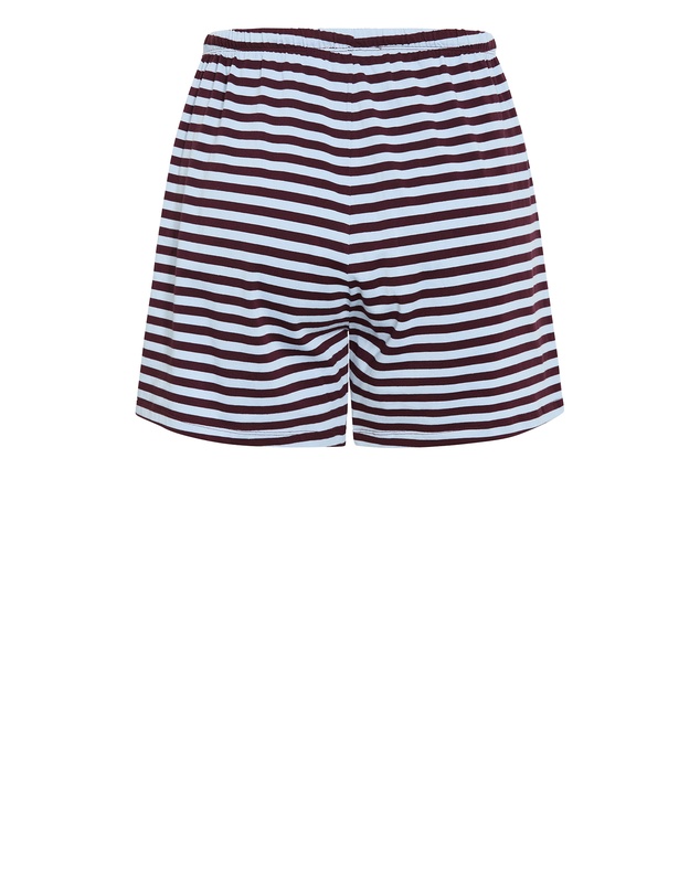 City Chic - Claire Stripe Drawcord Short