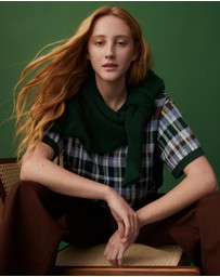 Kowtow - Chequered Tee
