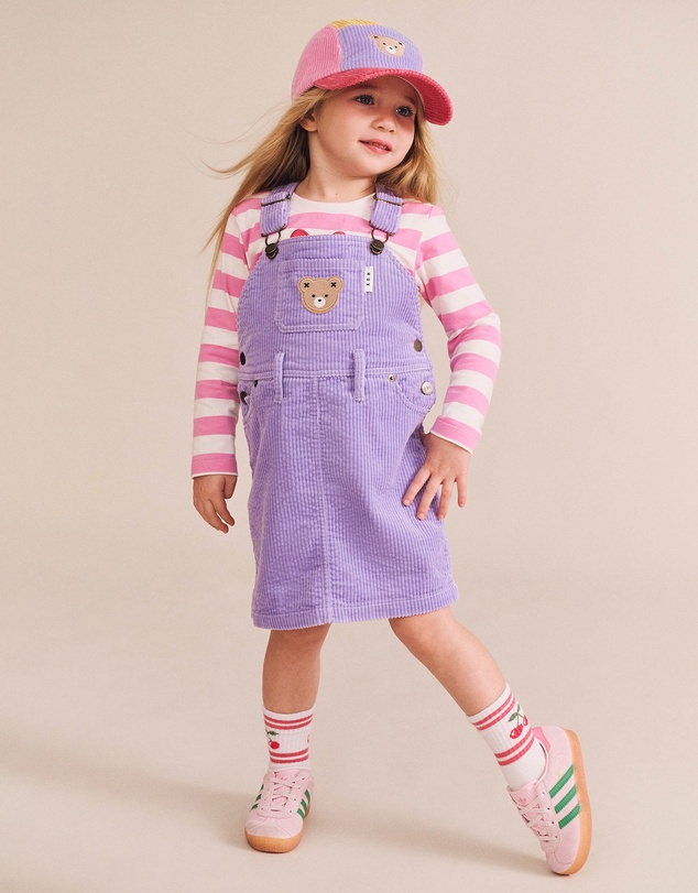 Huxbaby - Classic Cord Pinafore Dress - Babies-Kids