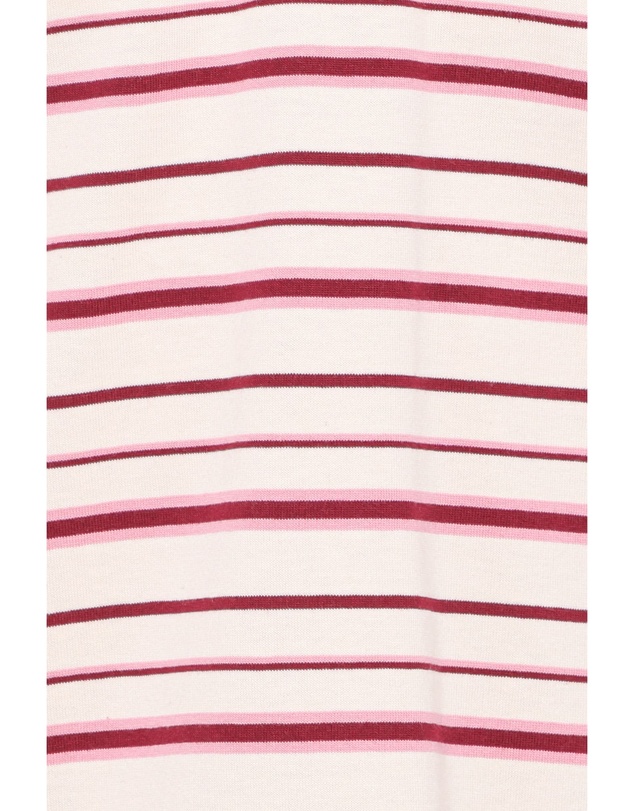 Petal & Pup - Emily Long Sleeve Rugby Top - Pink Stripe