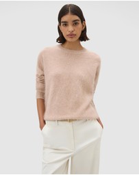Oroton - Cashmere Blend Knit Jumper