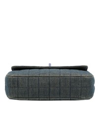 Pre-Loved by Azura Reborn - Pre-Loved Reissue 2.55 Chocolate Bar Denim Top Handle Flap