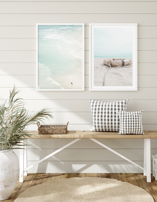 Olive et Oriel - Tallows Art Print