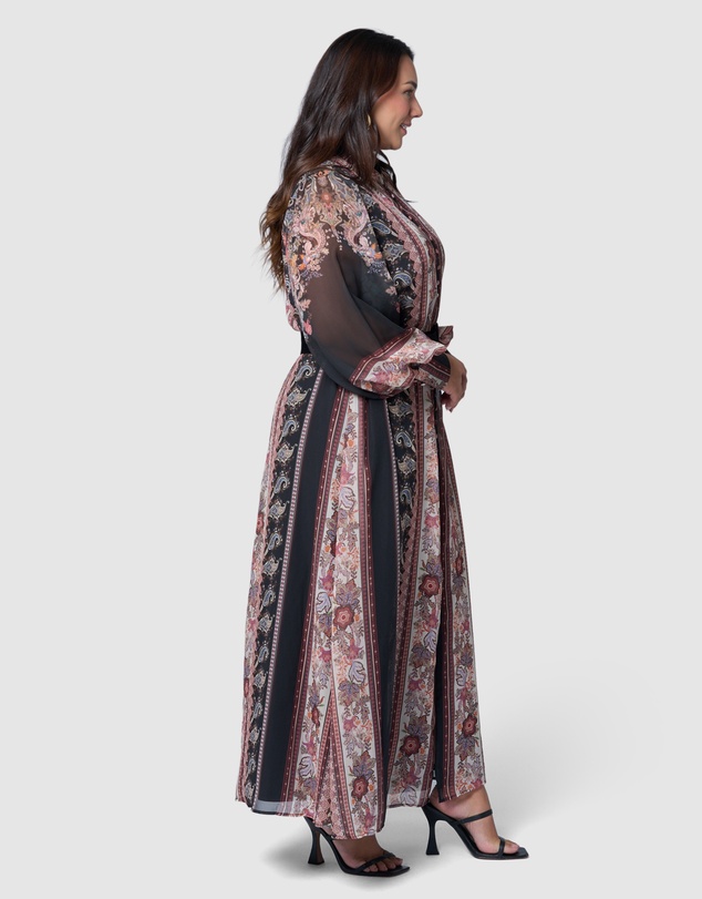 Something 4 Olivia - Evie Maxi Shirt Dress