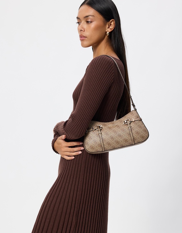 GUESS - Leona Logo Shoulder Bag