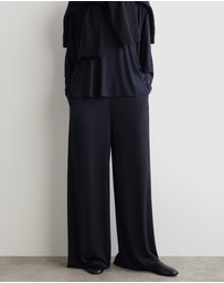 COS - Fluid Jersey Wide-Leg Trousers