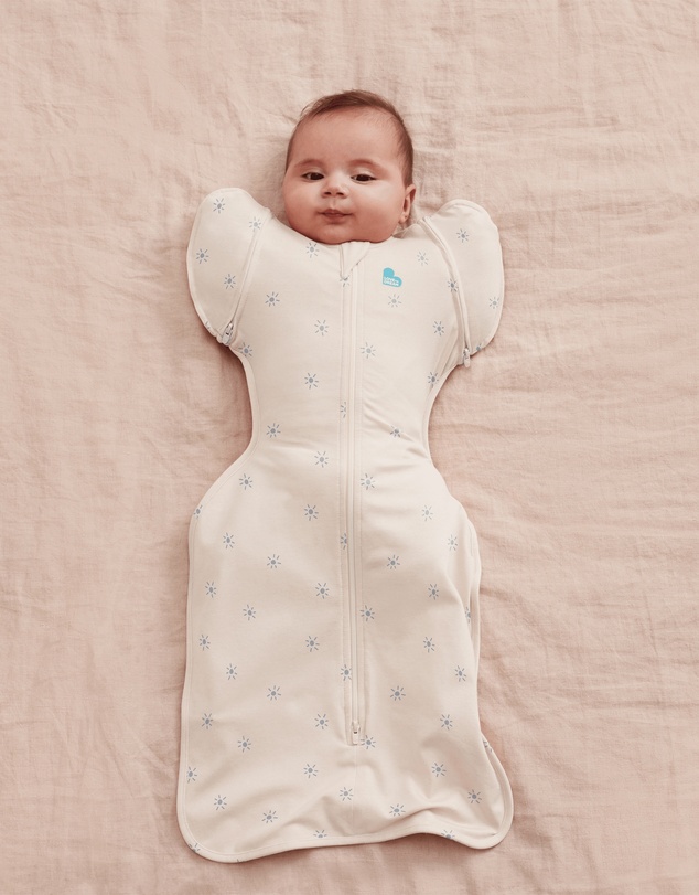 Love to Dream - Swaddle Up™ Transition Bag 0.2 TOG Viscose From Bamboo Sunny Mist Blue
