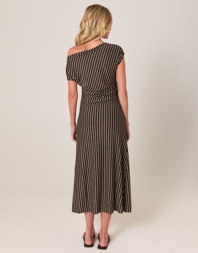 Fate + Becker - Everlyn Metallic Jersey Dress